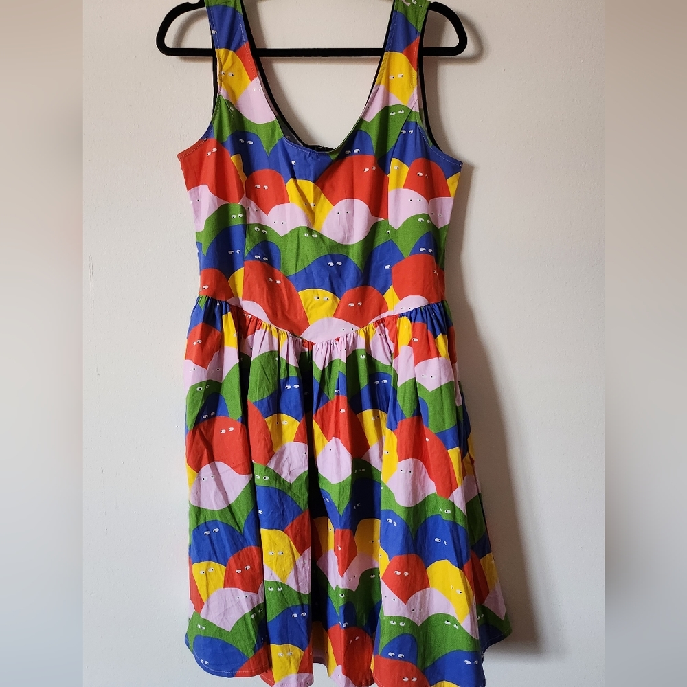 Nooworks Mini Misty Dress Rainbow Lumps Size L